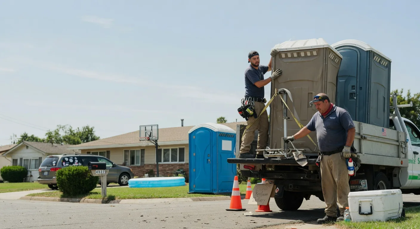 Porta Potty Rental in Hamshire, TX near me
