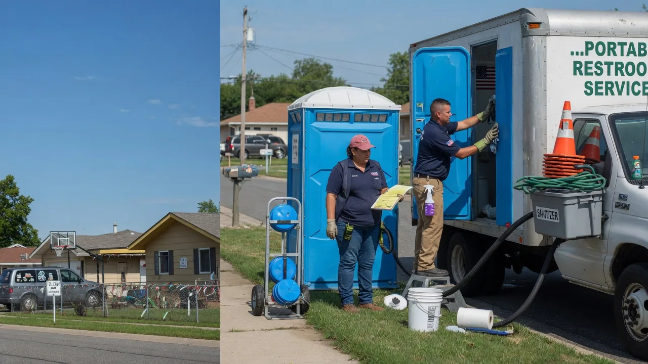Porta Potty Rental in Hamshire, TX near me